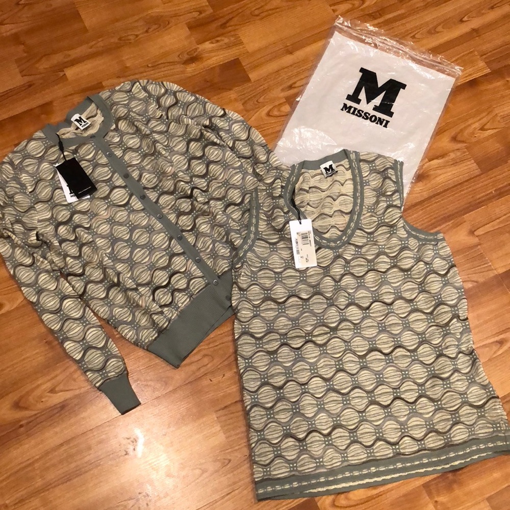 NWT Missoni knitwear set